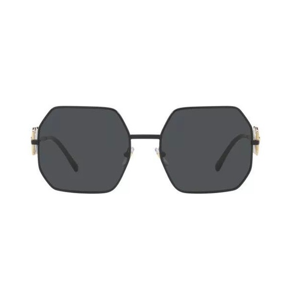 NEW VERSACE BLACK SUNGLASSES - Picture 2 of 6